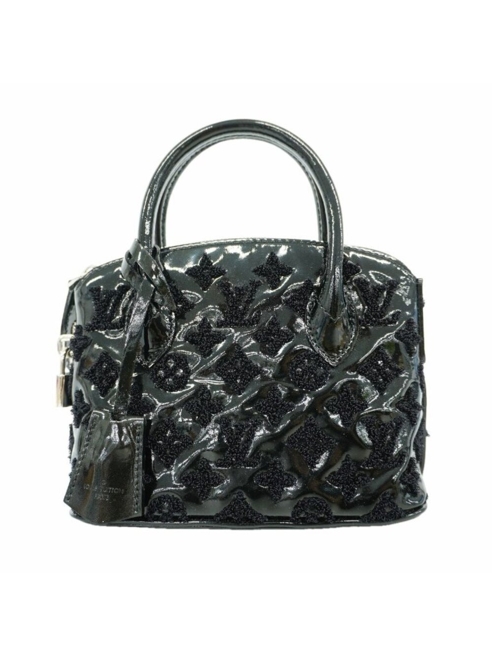 Louis Vuitton Handbag Monogram Vernis Lockit BB Boucle Noir